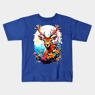 Deer Illustration Kids T-Shirt